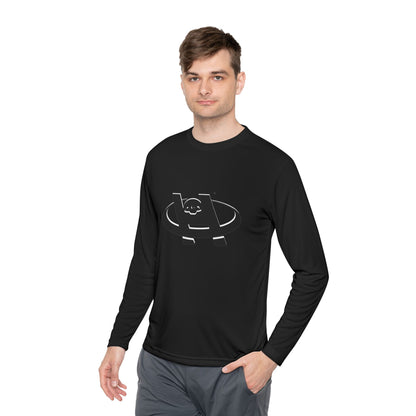 Unisex Hustle Health & Fitness Long Sleeve Tee - Fitness, Workout, Gym, Motivation, Sportswear