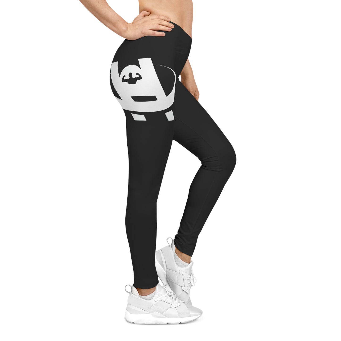 Hustle Health & Fitness Women's Casual Leggings, Comfortable Everyday Wear, Stylish Activewear for Yoga, Fitness, Home, Gifts for Her