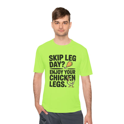 Skip Leg Day Tee Funny Fitness T-Shirt, Workout Humor Shirt, Unisex Sportswear, Gym Gift for Friends