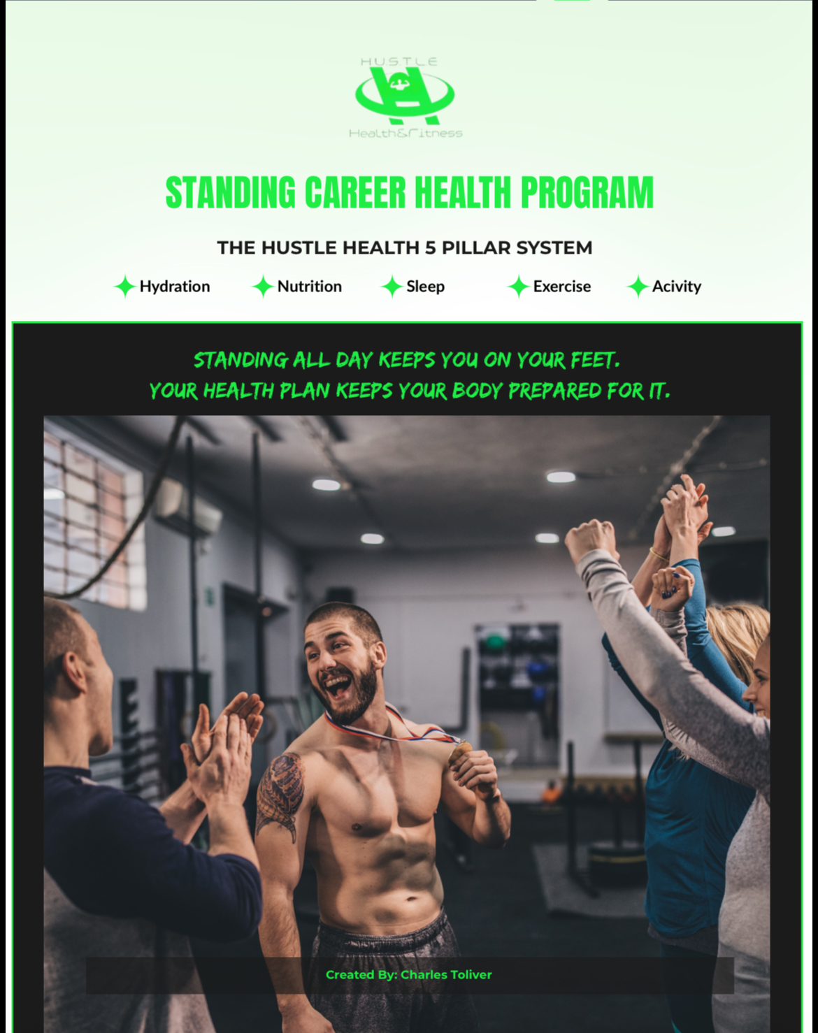 Standing Career Health Program PDF | Health Guide for Standing Workers