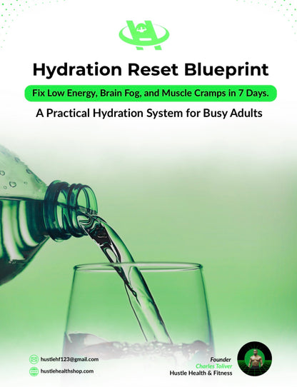 Hydration Reset Blueprint | Fix Dehydration, Boost Energy & Improve Health - HustleHealthShop