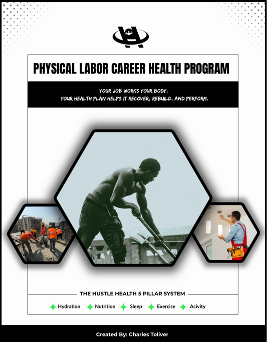 Physical Labor Health Program | Recovery & Wellness Guide - HustleHealthShop
