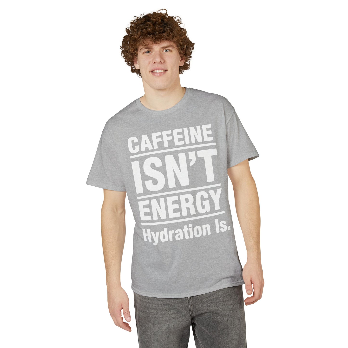 Healthy living hydration mindset tee