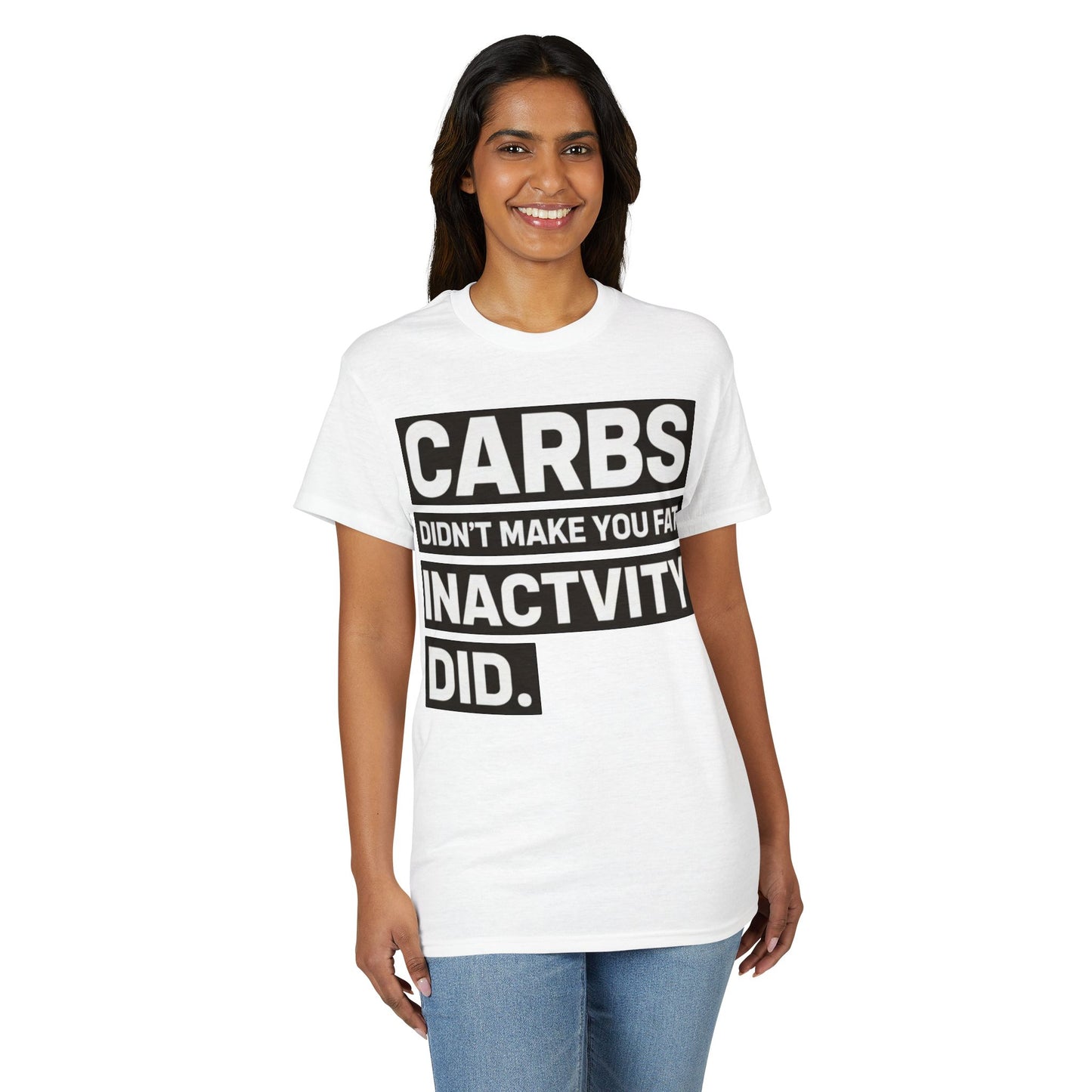 Beginner lifestyle tee explaining fat loss myths