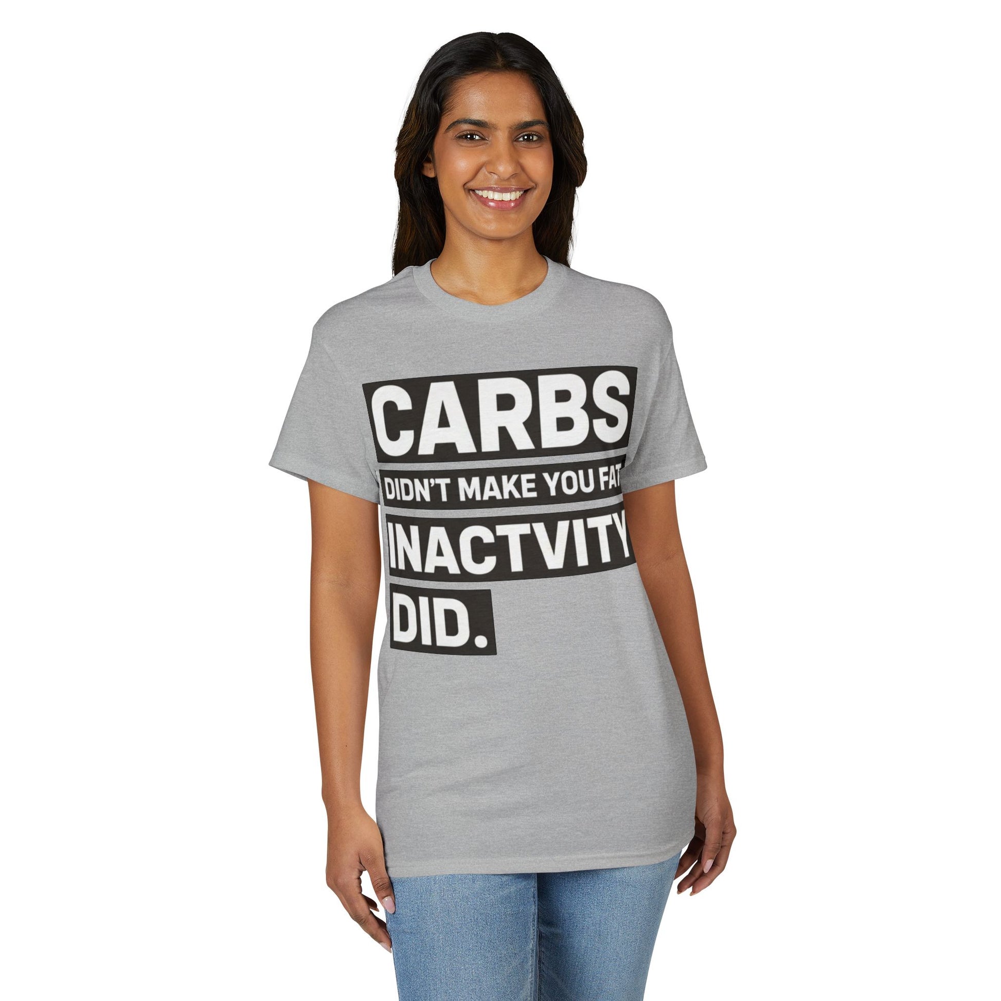 Beginner lifestyle tee explaining fat loss myths