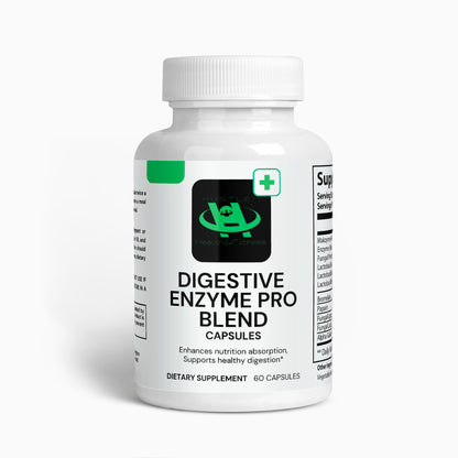 Digestive Enzyme Pro Blend supplement supporting digestion and gut health for healthy living beginners