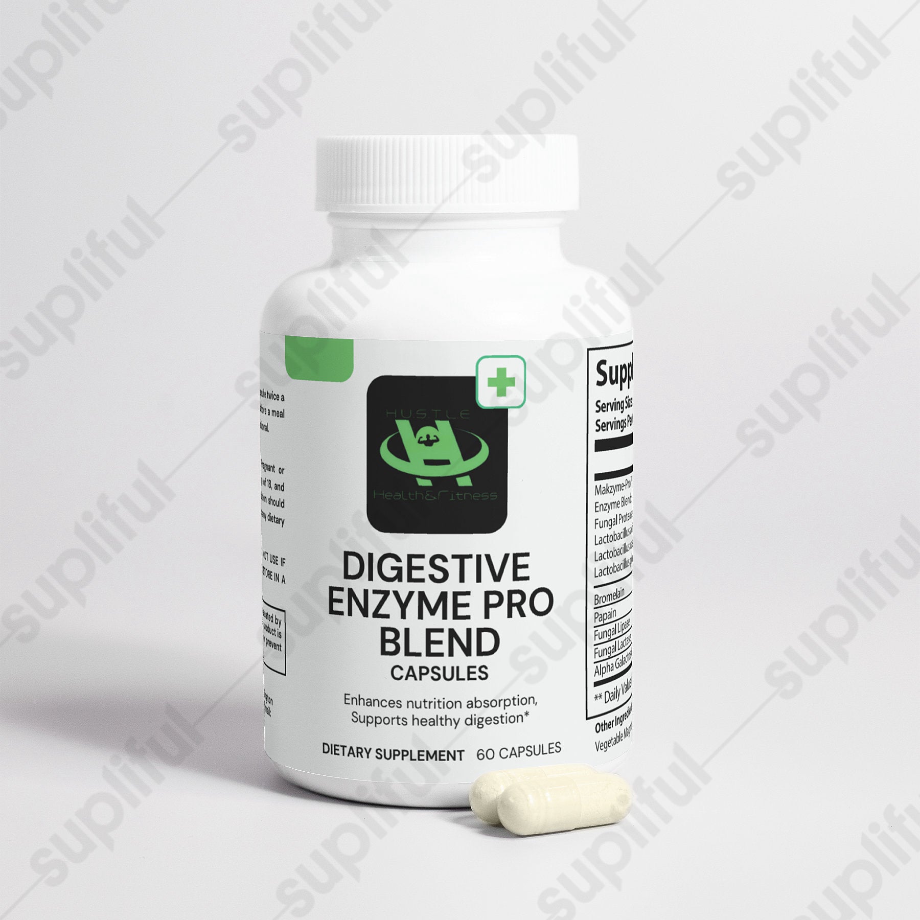 Digestive Enzyme Pro Blend supplement supporting digestion and gut health for healthy living beginners