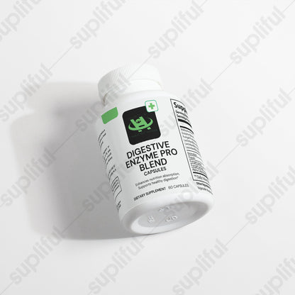Digestive Enzyme Pro Blend supplement supporting digestion and gut health for healthy living beginners