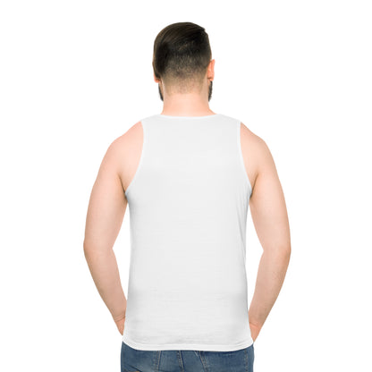 HUSTLE Health and Fitness tank top with centered logo for healthy living beginners Hustle Health & Fitness Tank Top - HustleHealthShop