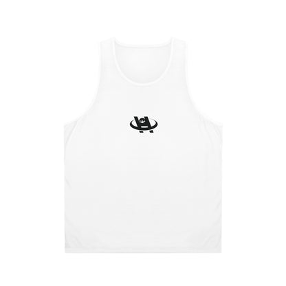 HUSTLE Health and Fitness tank top with centered logo for healthy living beginners Hustle Health & Fitness Tank Top - HustleHealthShop