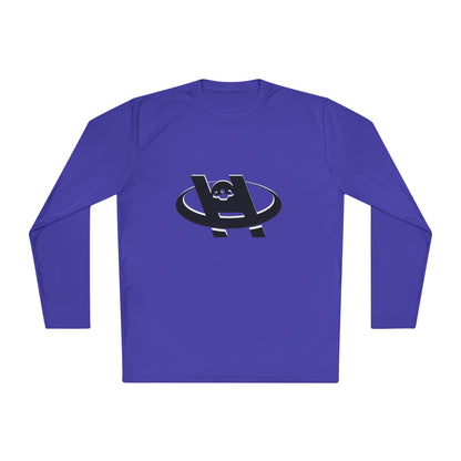 HUSTLE Health and Fitness long sleeve tee symbolizing health at the center of hustle for beginners. Unisex Hustle Health & Fitness Long Sleeve Tee - Fitness, Workout, Gym, Motivation, Sportswear - HustleHealthShop