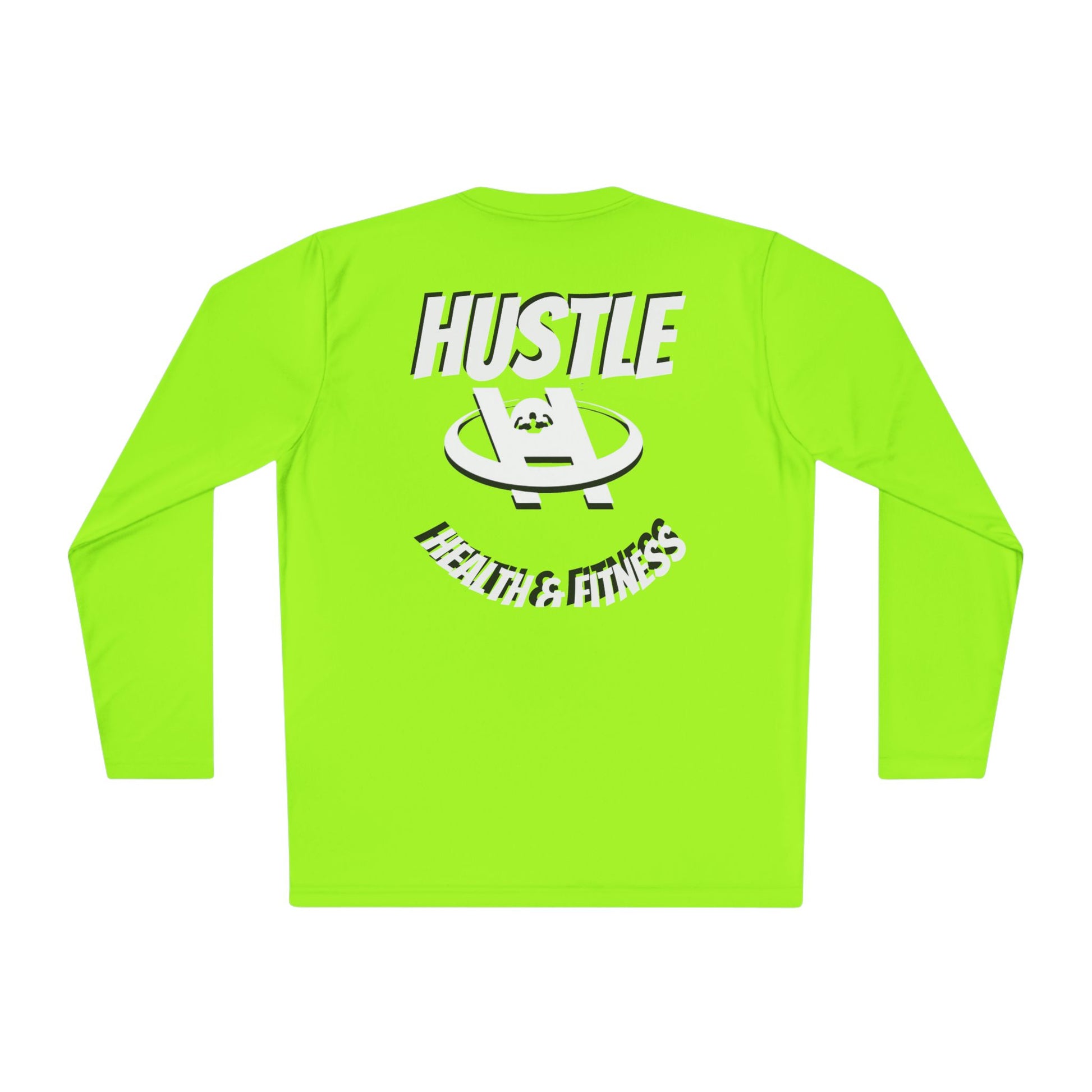 Unisex Hustle Health & Fitness Long Sleeve Tee - Fitness, Workout, Gym, Motivation, Sportswear - HustleHealthShop