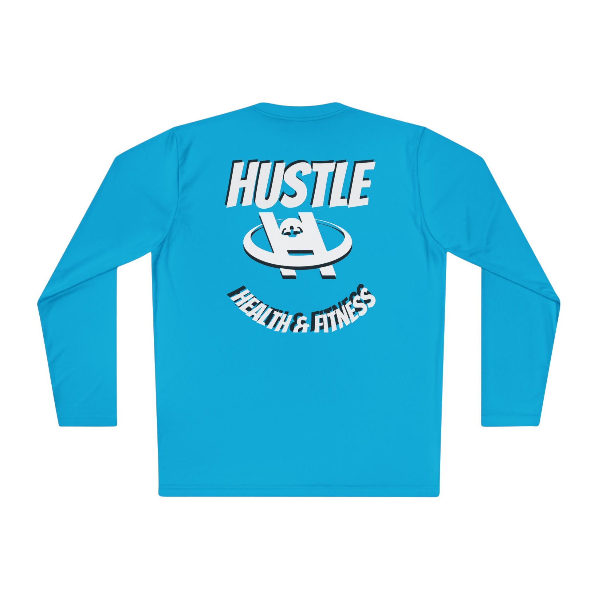 Unisex Hustle Health & Fitness Long Sleeve Tee - Fitness, Workout, Gym, Motivation, Sportswear - HustleHealthShop