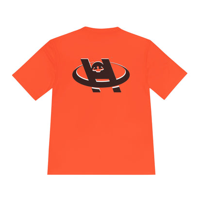 HUSTLE Pillar Steps fitness tee showing healthy living pillars for beginners