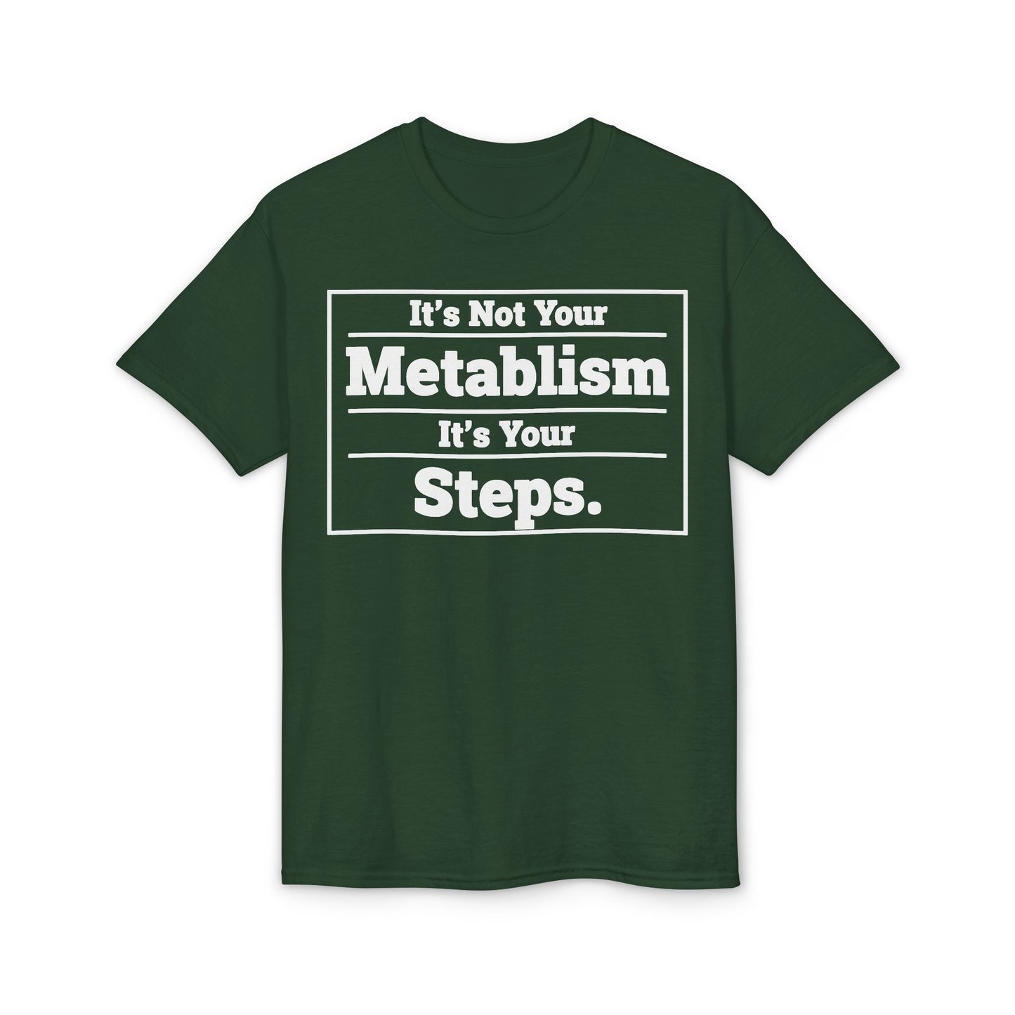 Healthy living movement reminder tee