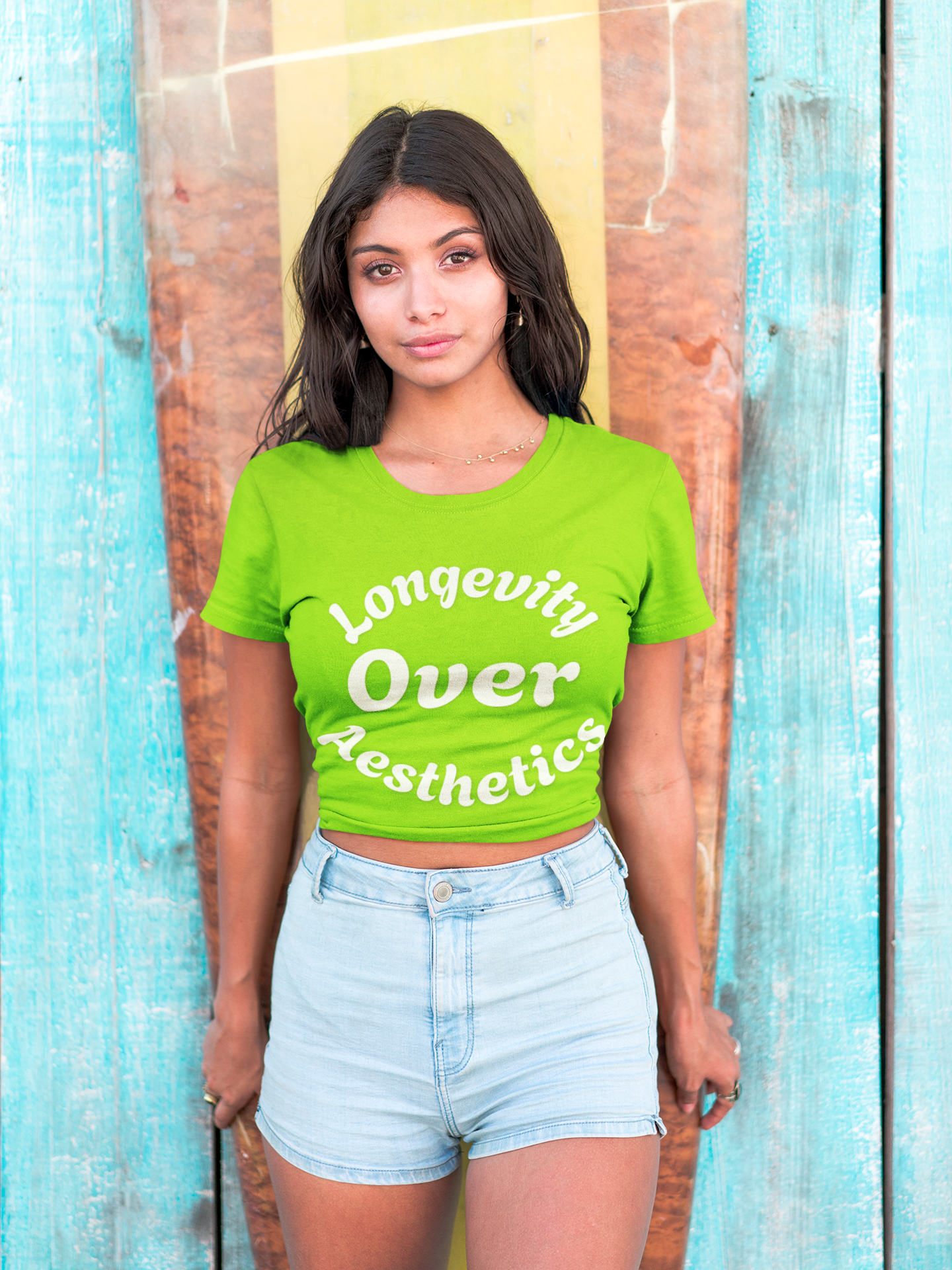 Longevity Over Aesthetics fitness truth tee promoting performance and healthy living for beginners Unisex Moisture Wicking Tee: Longevity Over Aesthetics, Sports Shirt, Fitness Apparel, Workout Tee, Activewear, Casual Wear, Gift for [...] - HustleHealthShop