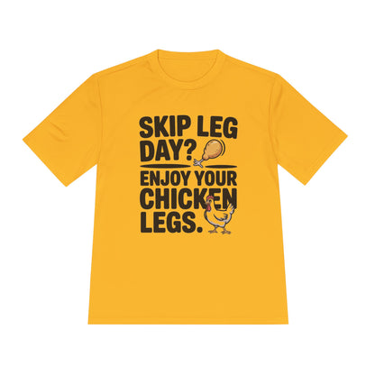 Skip Leg Day Tee Funny Fitness T-Shirt, Workout Humor Shirt, Unisex Sportswear, Gym Gift for Friends - HustleHealthShop