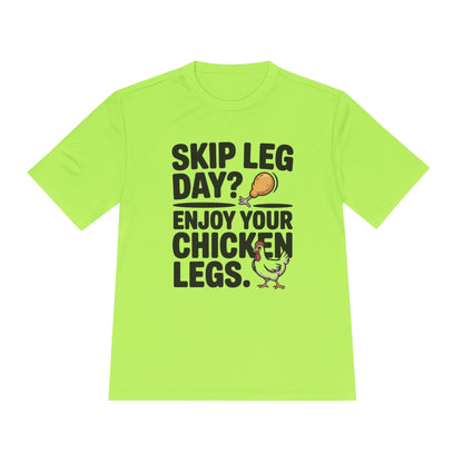 Skip Leg Day Tee Funny Fitness T-Shirt, Workout Humor Shirt, Unisex Sportswear, Gym Gift for Friends - HustleHealthShop