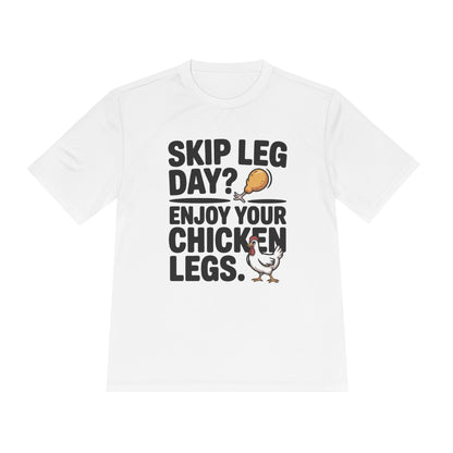 Skip Leg Day Tee Funny Fitness T-Shirt, Workout Humor Shirt, Unisex Sportswear, Gym Gift for Friends - HustleHealthShop