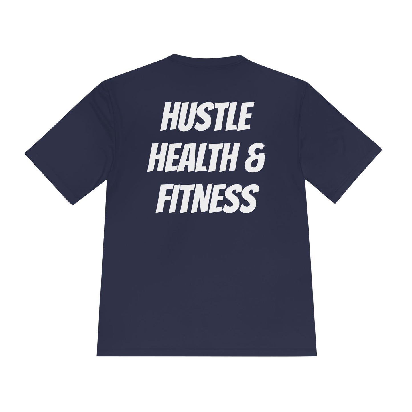 Unisex Moisture Wicking Fitness Tee - TRAIN SMART , LIVE LONG. Stay Cool, Exercise Shirt, Gym Apparel, Workout Top, Activewear - HustleHealthShop