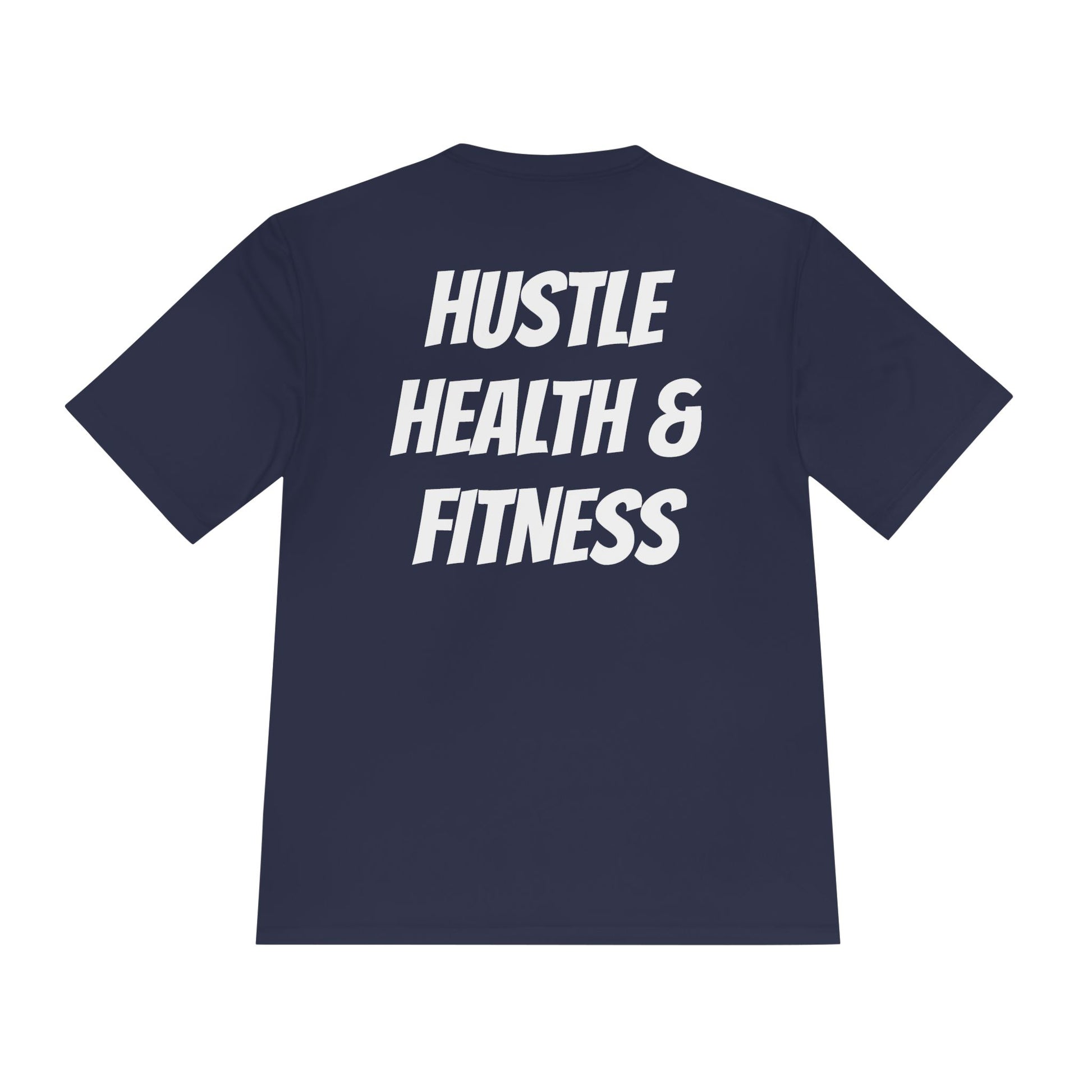 Unisex Moisture Wicking Fitness Tee - TRAIN SMART , LIVE LONG. Stay Cool, Exercise Shirt, Gym Apparel, Workout Top, Activewear - HustleHealthShop