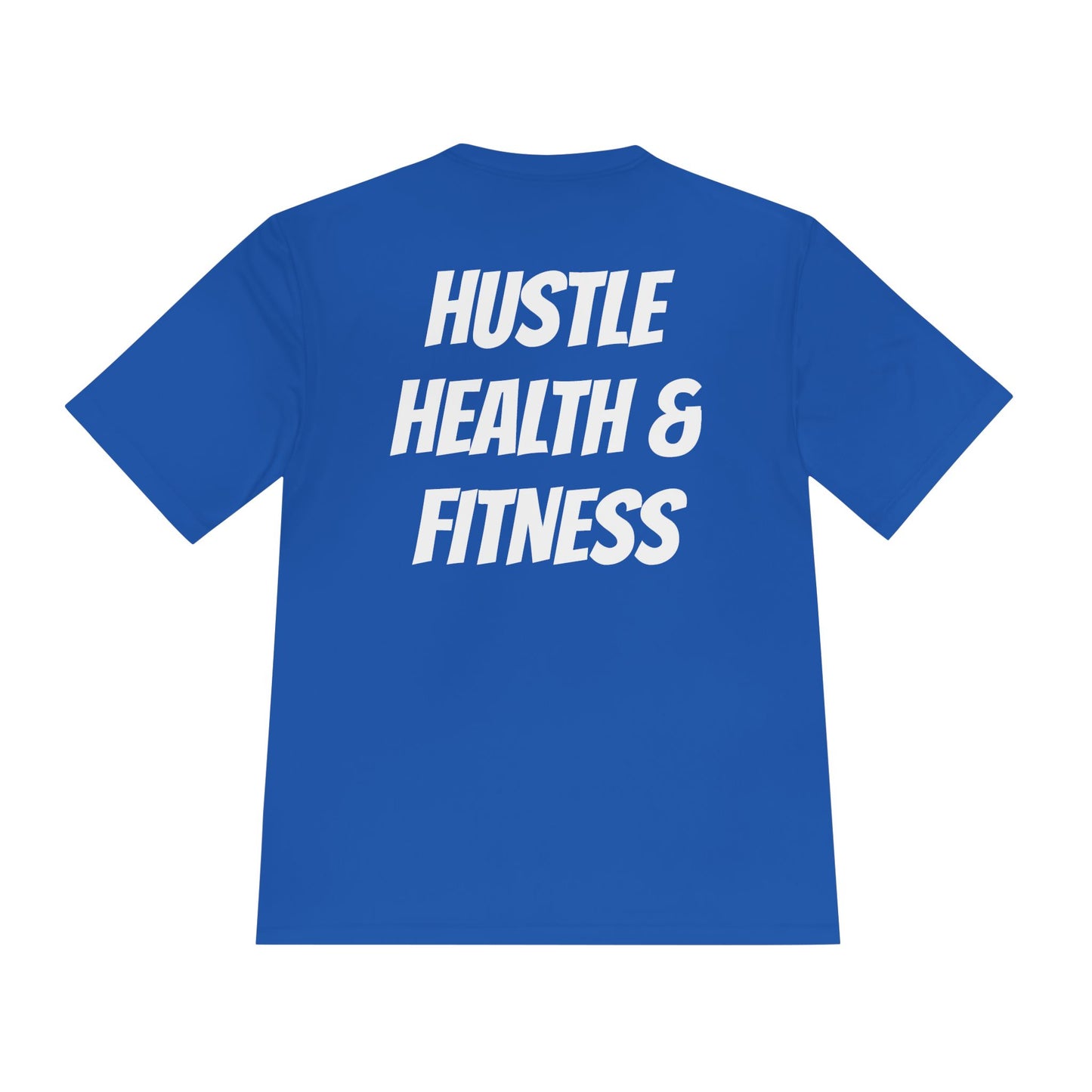 Unisex Moisture Wicking Fitness Tee - TRAIN SMART , LIVE LONG. Stay Cool, Exercise Shirt, Gym Apparel, Workout Top, Activewear - HustleHealthShop