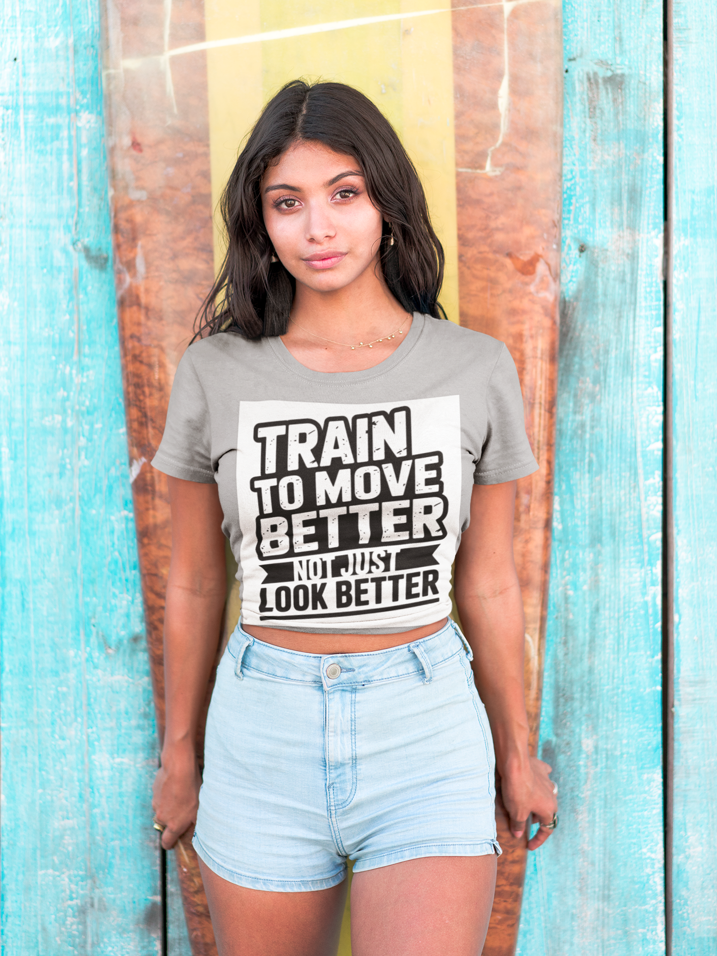 Train to Move Better Unisex Moisture Wicking Tee, Workout Shirt, Fitness Apparel, Gym Wardrobe, Motivational T-Shirt, Activewear - HustleHealthShop