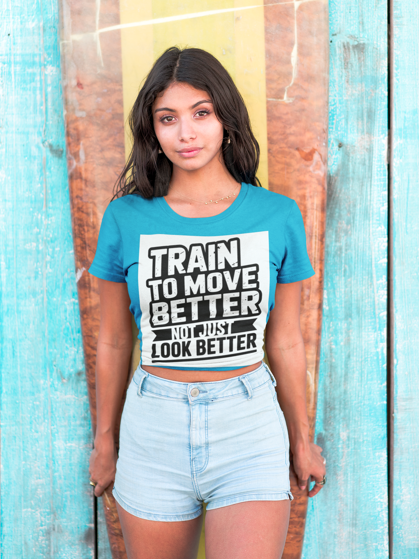 Train to Move Better Unisex Moisture Wicking Tee, Workout Shirt, Fitness Apparel, Gym Wardrobe, Motivational T-Shirt, Activewear - HustleHealthShop